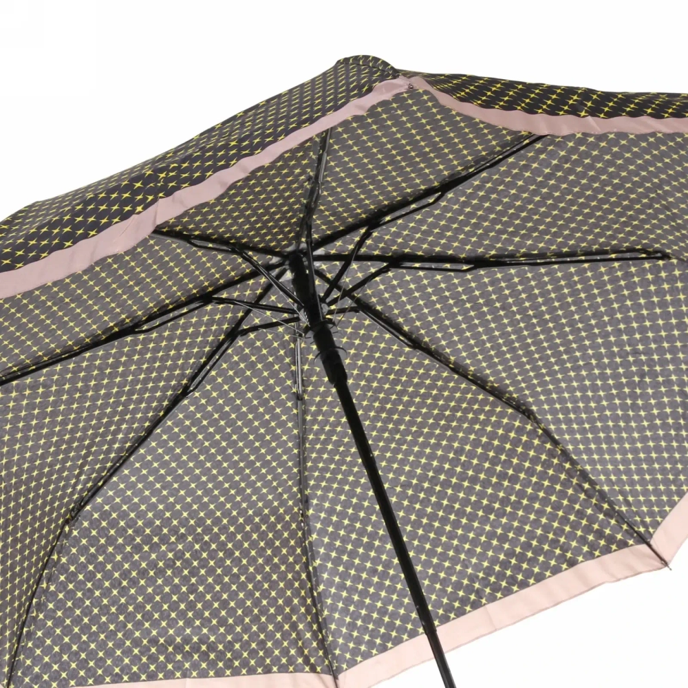 Зонт женский полуавтомат «Ультрамарин - Ореон», цвет микс, 8 спиц, d-100см, длина в слож. виде 30см