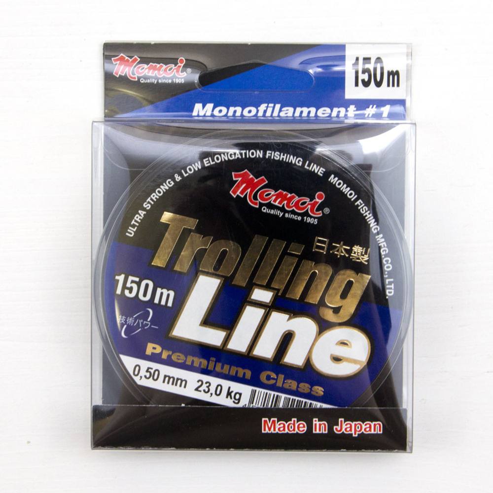 Леска Momoi Trolling Line 0,5 мм. в размотке 150 метров (Япония)