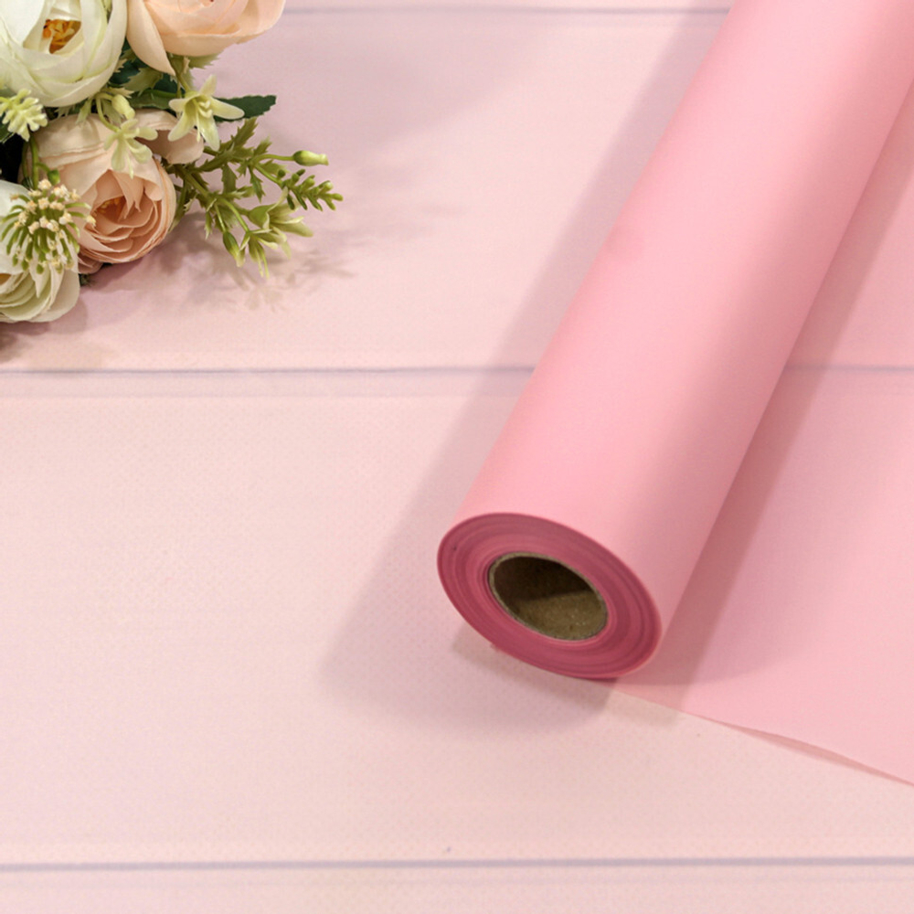 Пленка В рулоне 32 м х 58 см (Розовый)