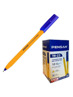 Ручка шариковая Pensan "Yellow" синяя, 0,7мм., масляная