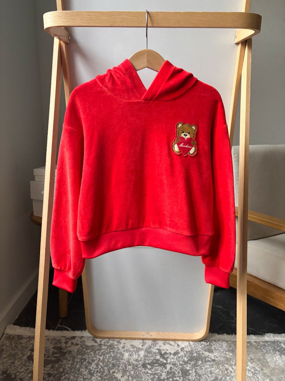 Велюровый костюм Moschino, 116