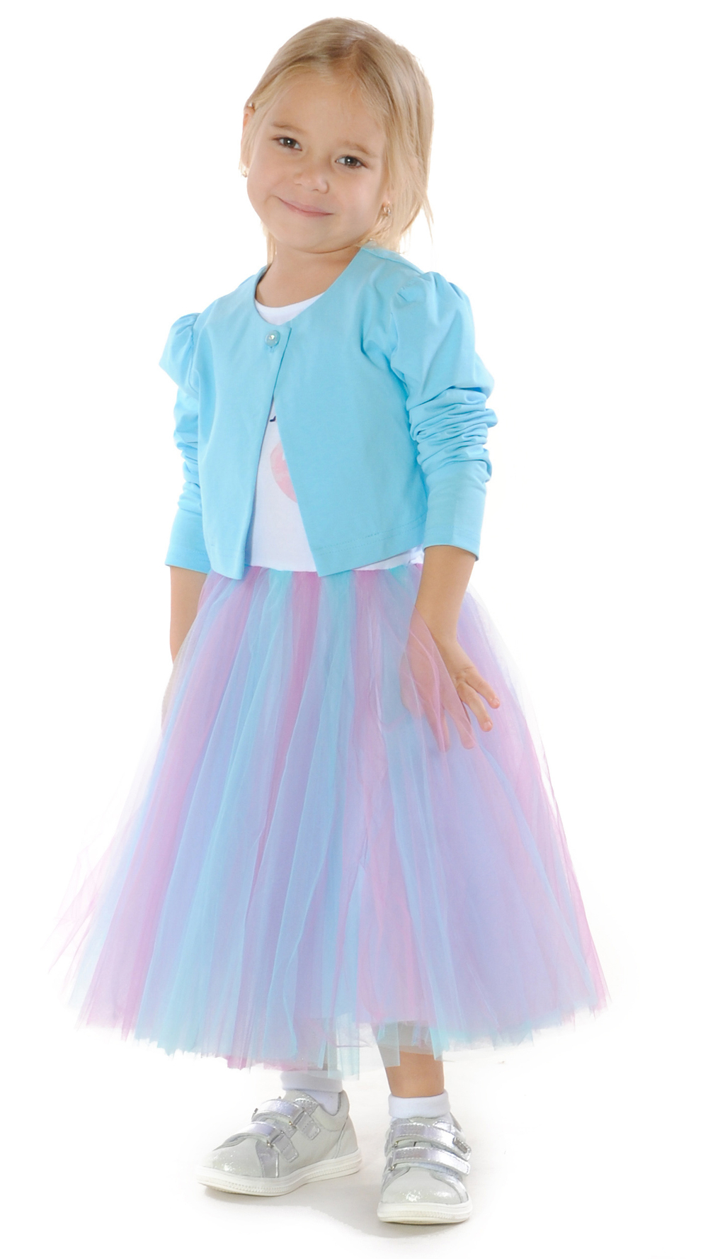 Болеро трикотажное для девочки 2-8 лет Fleur de Vie