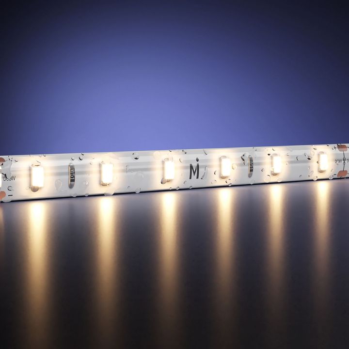Светодиодная влагозащищенная лента Maytoni 7,2W/m 60LED/m 2835SMD теплый белый 5M 201027