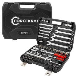 Набор инструментов 82пр. 1/2'',1/4''(6гр.)(4-32мм) Profi FORCEKRAFT FK-4821-5