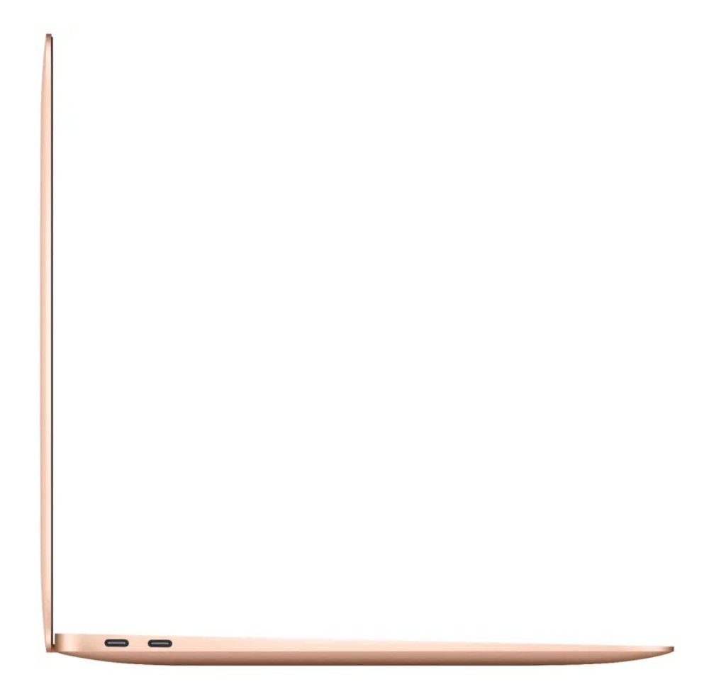 13.3" Ноутбук MacBook Air 13 2020 Gold (2560x1600, Apple M1, RAM 8ГБ,SSD 256ГБ, Apple M1 8-Core GPU, MacOS)