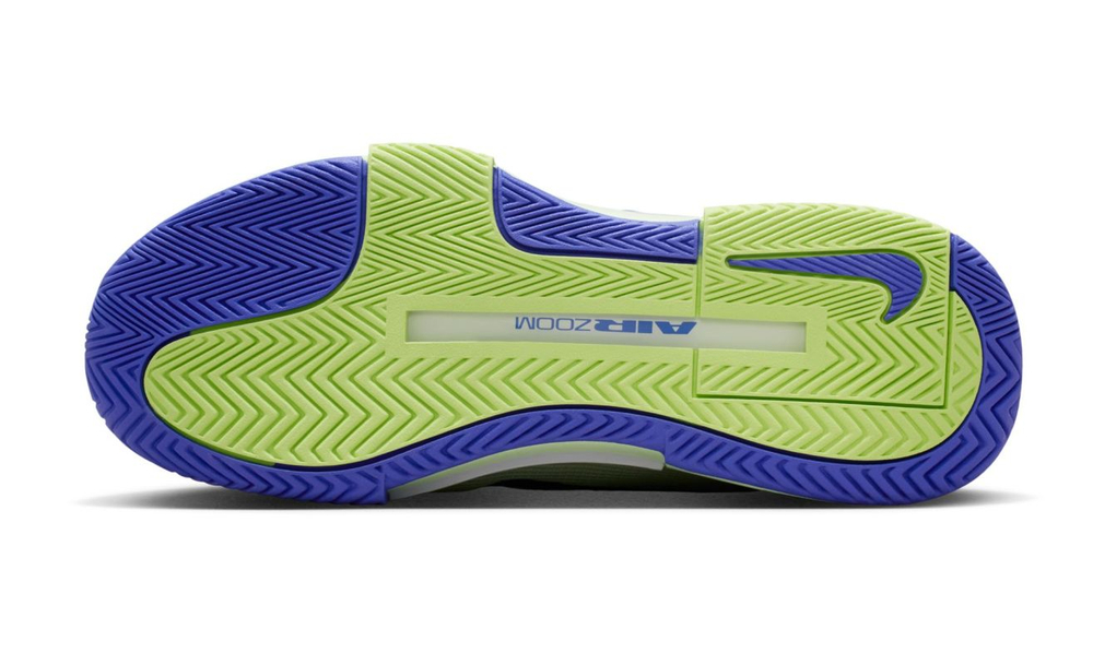 Женские теннисные кроссовки Nike Zoom GP Challenge 1.5 - volt tint/sapphire lab green white
