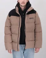 Пуховик Anteater Downjacket Velvet Combo Бежевая