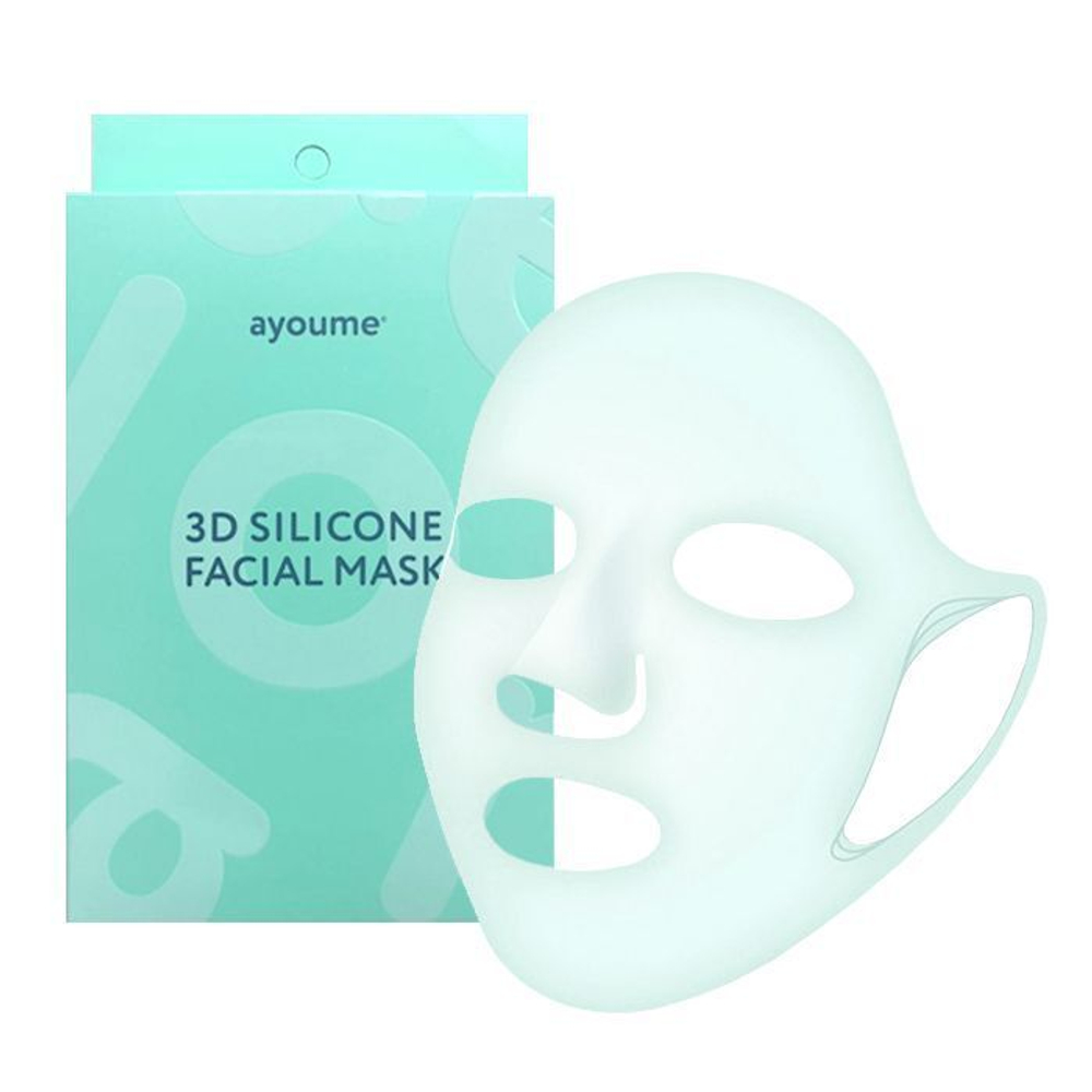 Маска 3D силиконовая для косметических процедур AYOUME 3D Silicone Facial Mask
