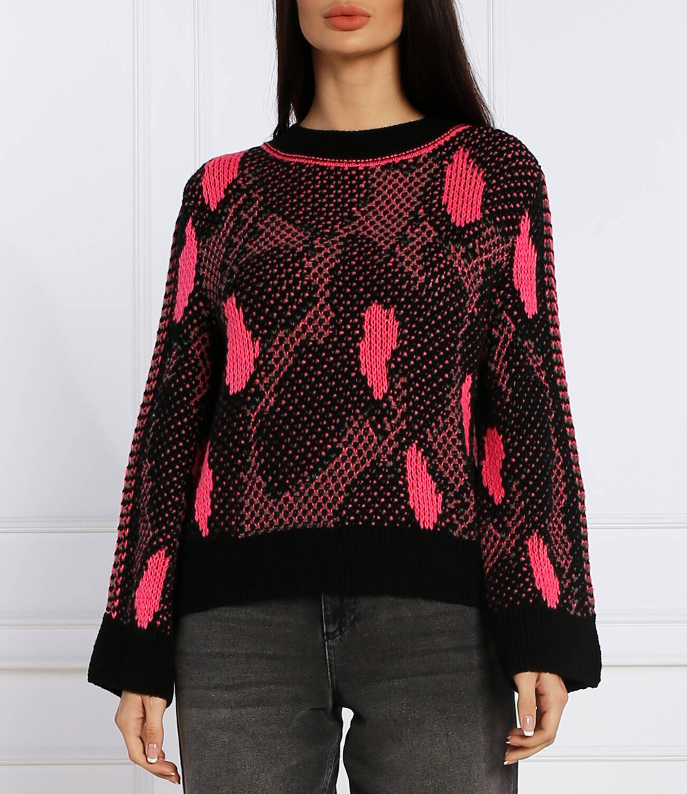 Хлопковый свитер Marc Cain - черный(TS 41.12 M08)