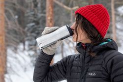 Термокружка Klean Kanteen TKWide Cafe Cap 16oz (473 мл) Brushed Stainless