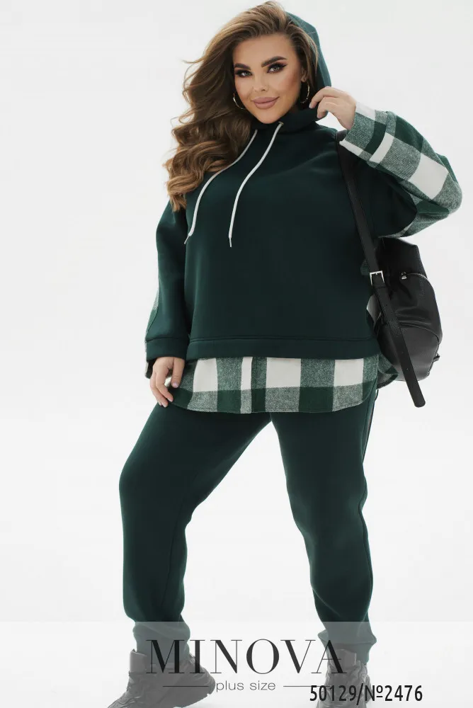 Костюм 2476-зеленый Minova