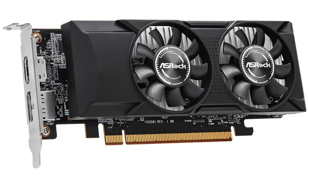 Видеокарта PCI-E ASRock Arc A310 Low Profile (A310 LP 4G)