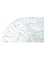 Сетеполотно леска 0,25 мм, яч. 55 мм, высота 5,0 м кукла