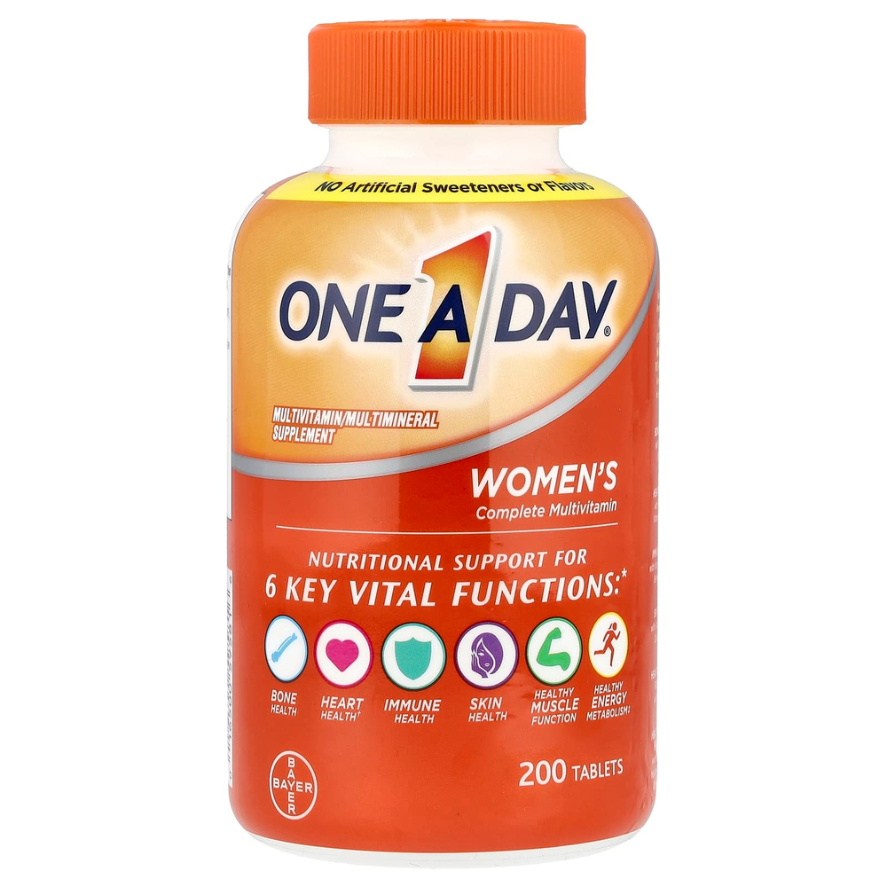 One-A-Day, полный мультивитаминный комплекс для женщин, 200 таблеток