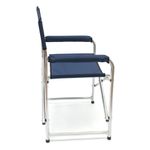 Кресло складное СЛЕДОПЫТ, 560х470х830 мм, алюминий 22 мм, синий/2/