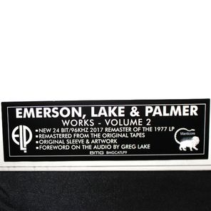 Emerson Lake & Palmer / Works Volume 2 (LP)