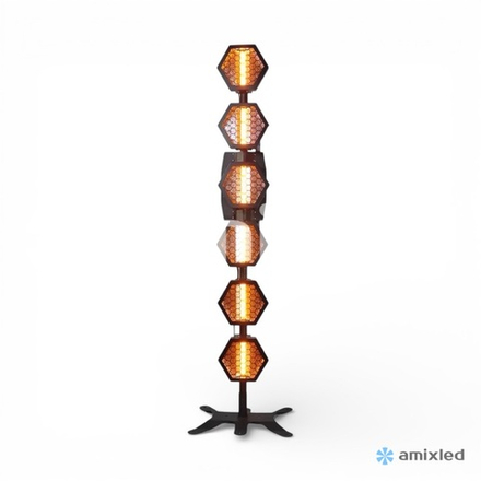 Световой прибор Amixled P2 HEXALINE RETRO LIGHT UP V1