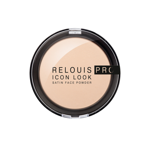 RELOUIS PRO ICON LOOK Пудра компактная "Satin Face Powder" тон 005