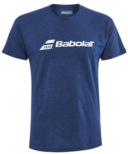 Мужская теннисная футболка Babolat Exercise Tee Men - estate blue heather