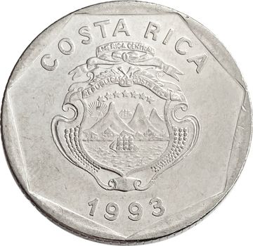 5 колонов 1993 Коста-Рика