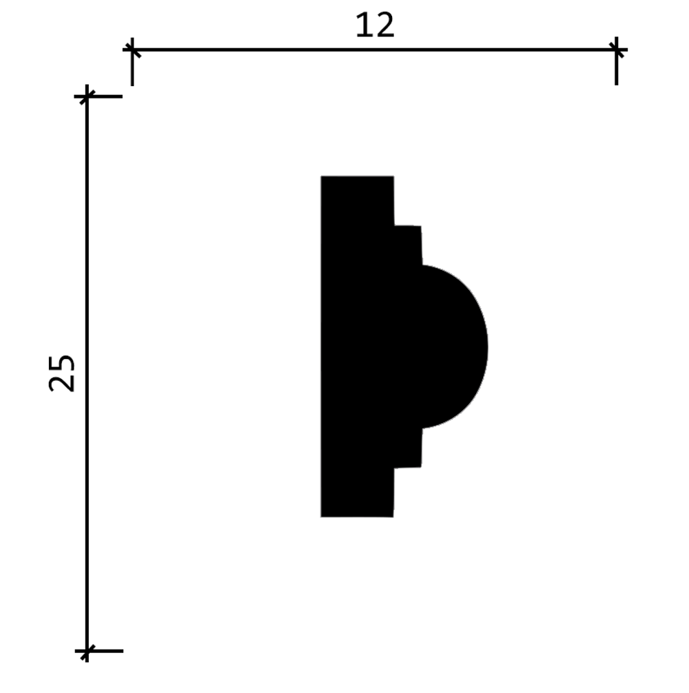 Молдинг DD35