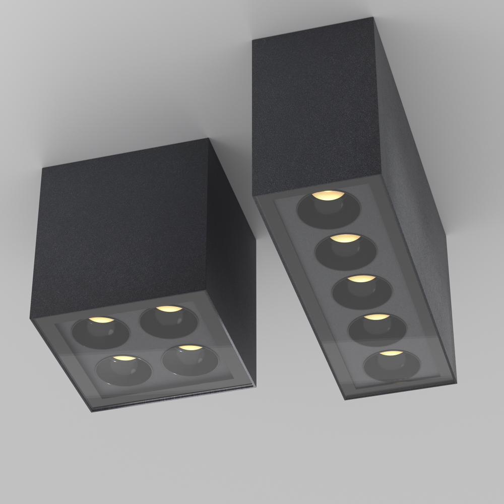 Накладной светодиодный светильник Maytoni Ares O309CL-L8GF3K