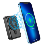 Внешний аккумулятор Hoco Q11 Expressar MagSafe 3в1 10000mAh USB Type-C (черный)