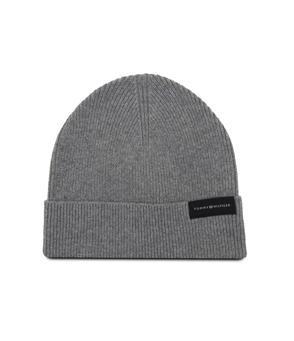 Шапка UPTOWN WOOL BEANIE Tommy Hilfiger - серый(AM0AM11483)