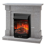 Каминокомплект Real Flame Andrea STD GR с очагом Majestic Lux Black RC