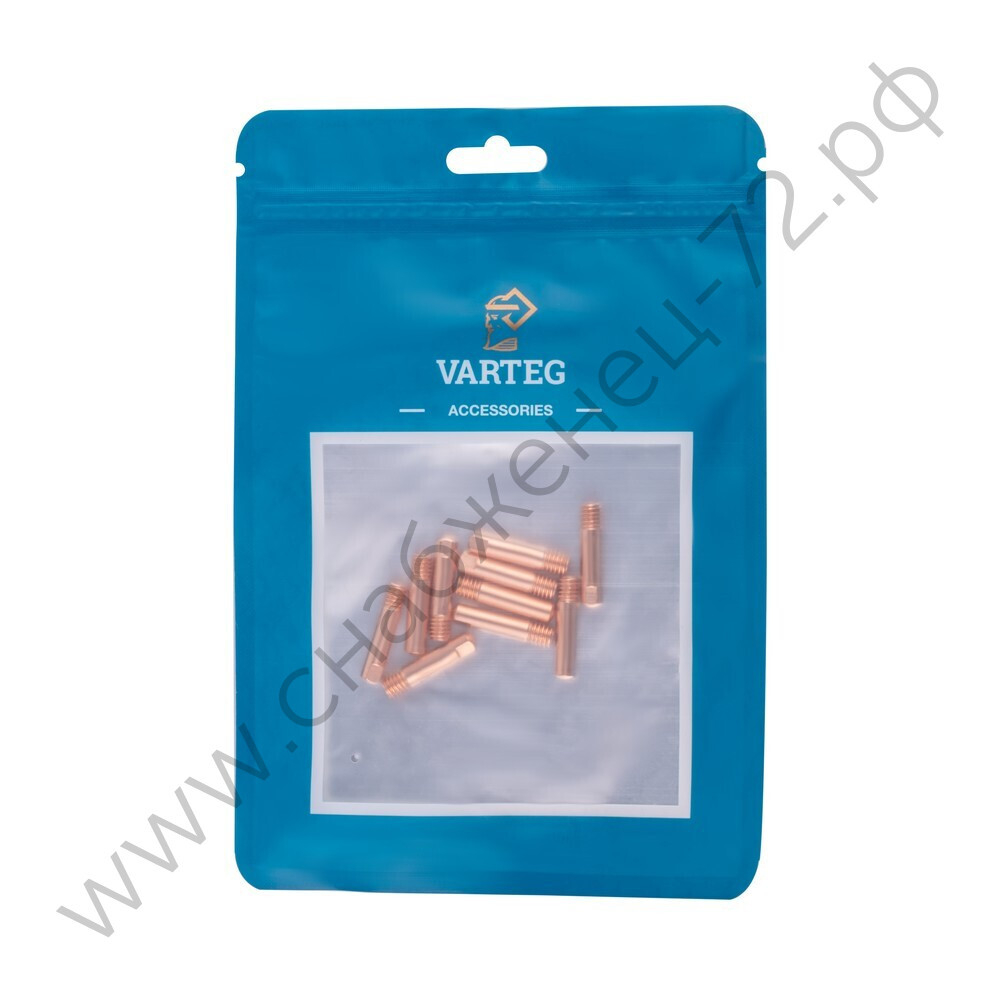 Наконечник М6х25х0.6 прямой Varteg (140.0008/MD0008-06, пр-во FoxWeld/КНР)