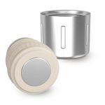 Термос 1 л TAIGARU (ТАЙГАРУ) CHOICE, нержавеющая сталь SUS316, крышка/кружка, ремешок, синий матовый, 700313