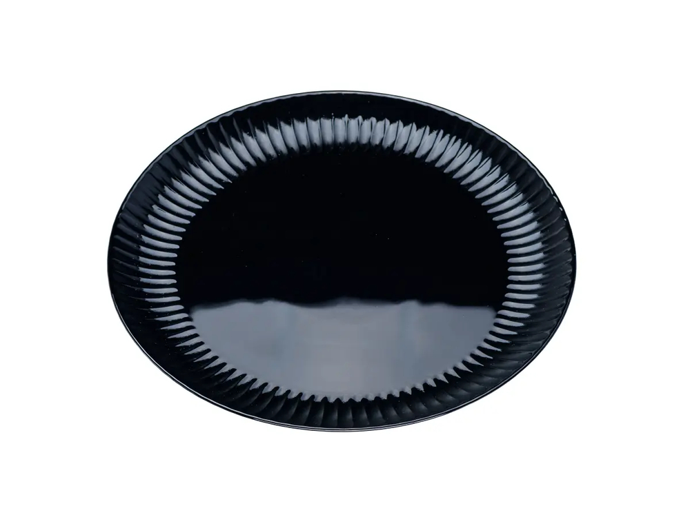 Тарелка мелкая стеклокерамическая "Cottage Black"