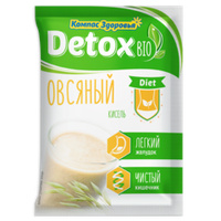 Кисель льняной заварной овсяный Detox, Компас Здоровья, 25 г