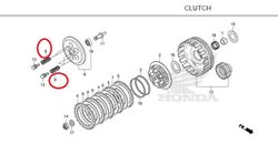22401-K33-D01. SPRING, CLUTCH. CBR300
