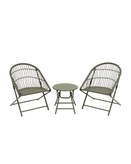 Комплект складной мебели для сада Soley зелёный