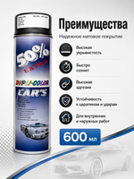 DUPLI COLOR Эмаль универсальная акриловая черная матовая 0,6л