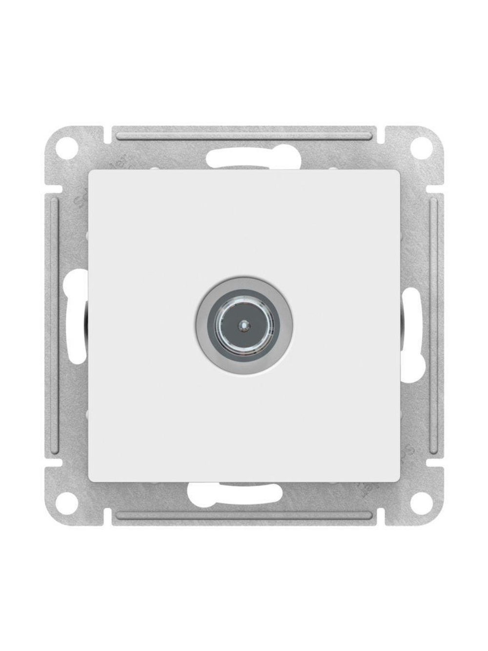 Розетка телевизионная оконечная TV AtlasDesign 1дБ механизм лотос SE ATN001391