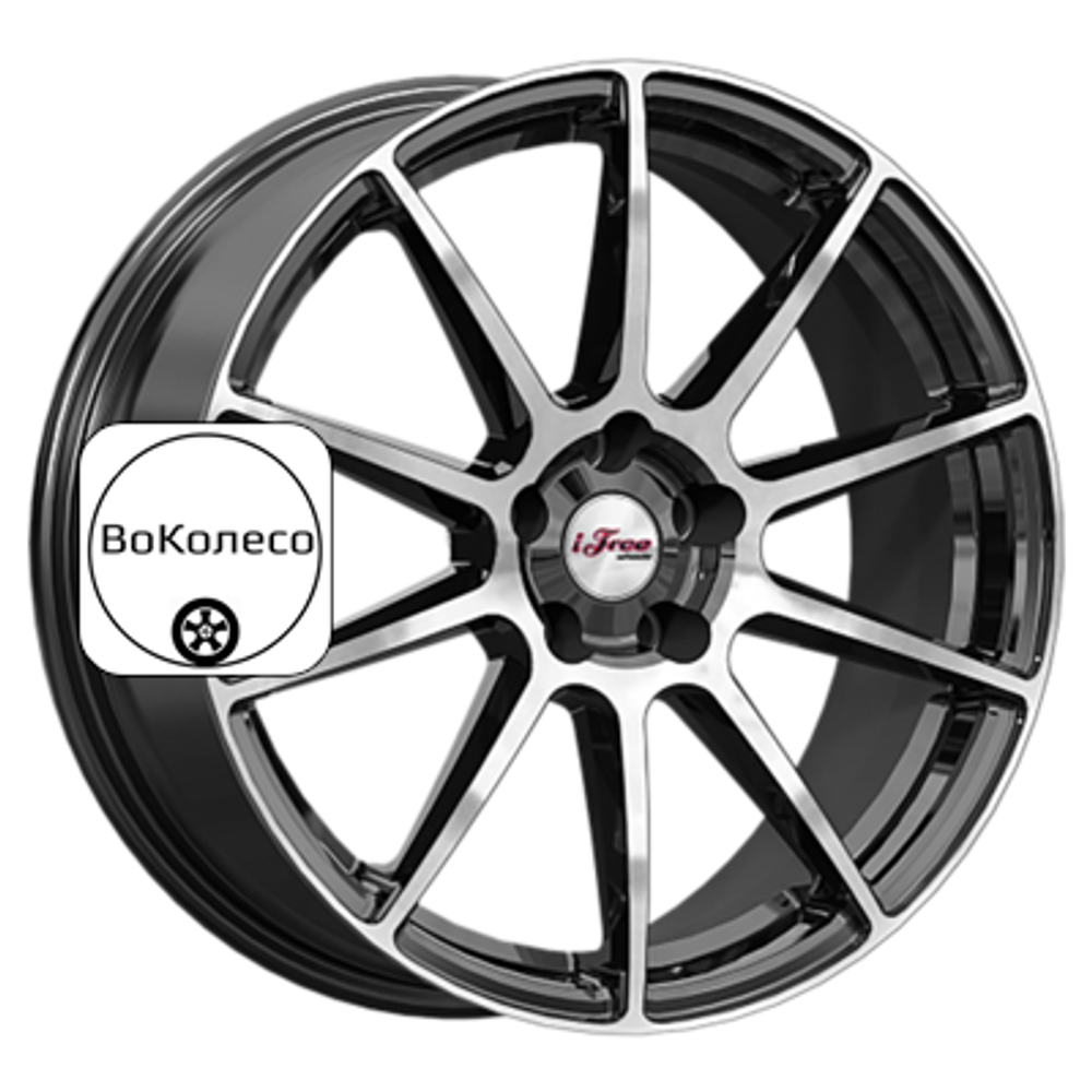 7x18/5x108 ET33 D60,1 Винзор (КС1108) Блэк Джек iFree