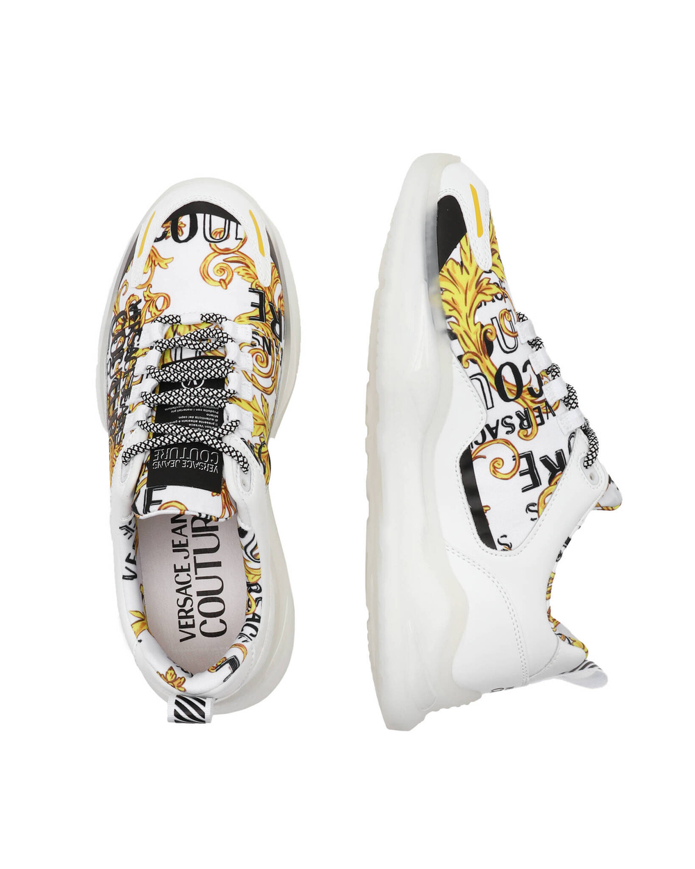 Кроссовки Versace Jeans Couture - белый(74YA3S1BZS722)