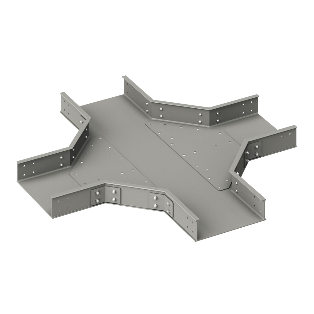 Ответвитель X-образный горизонтальный  500х100, стеклопластик