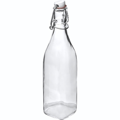 Бутылка «Свинг» с пробкой;стекло;0,5л;D=77,H=253,L=75,B=75мм