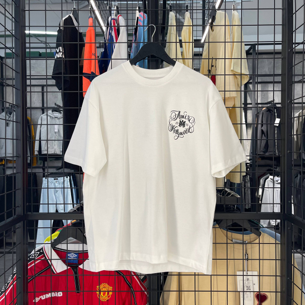 Футболка Amiri Hollywood 1976 white