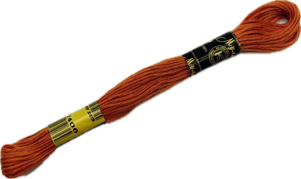 Нитки вышивальные Мулине 10м (7406)