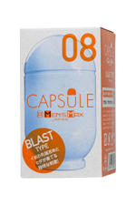 Мастурбатор нереалистичный MEN'S MAX CAPSULE 08 BLASTTPE, белый, 8 см (В ЗИПЛОКЕ)
