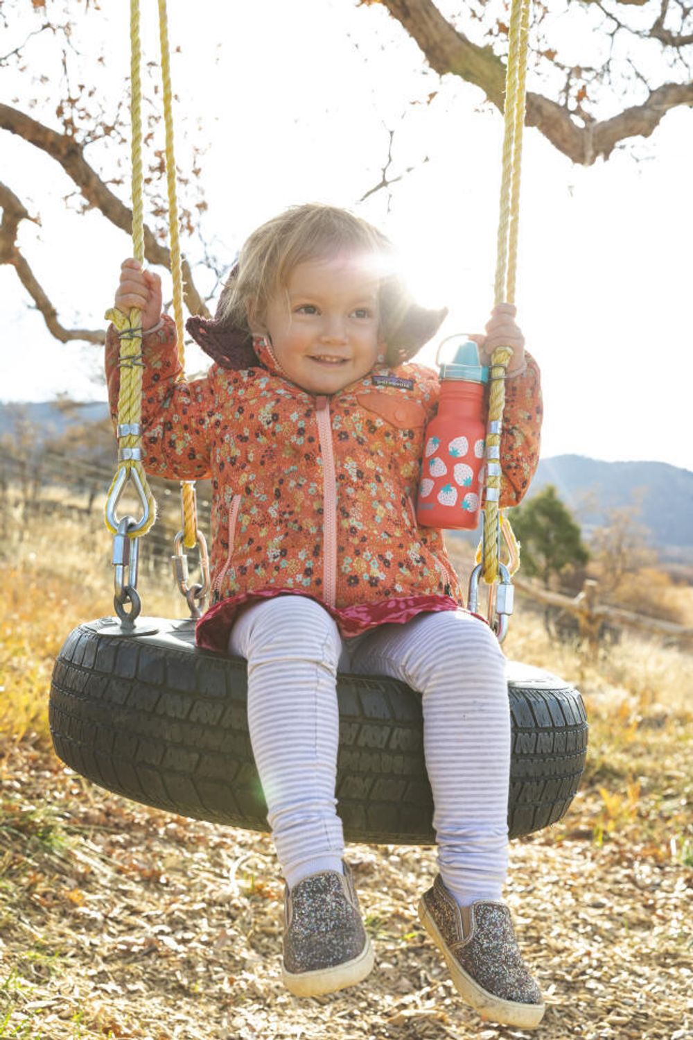 Детская бутылка Klean Kanteen Kid Classic Narrow Sippy 12oz (355 мл) Coral Strawberries