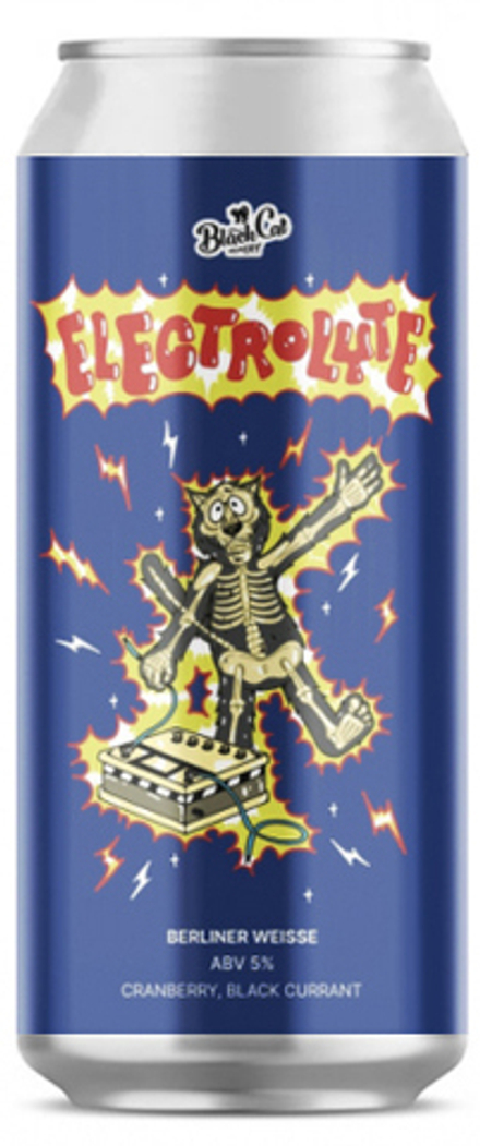 Пиво Блэк Кэт Электролит Кренберри, Блэк Каррэнт / Black Cat Electrolyt Cranberry, Black Currant 0.45 - банка