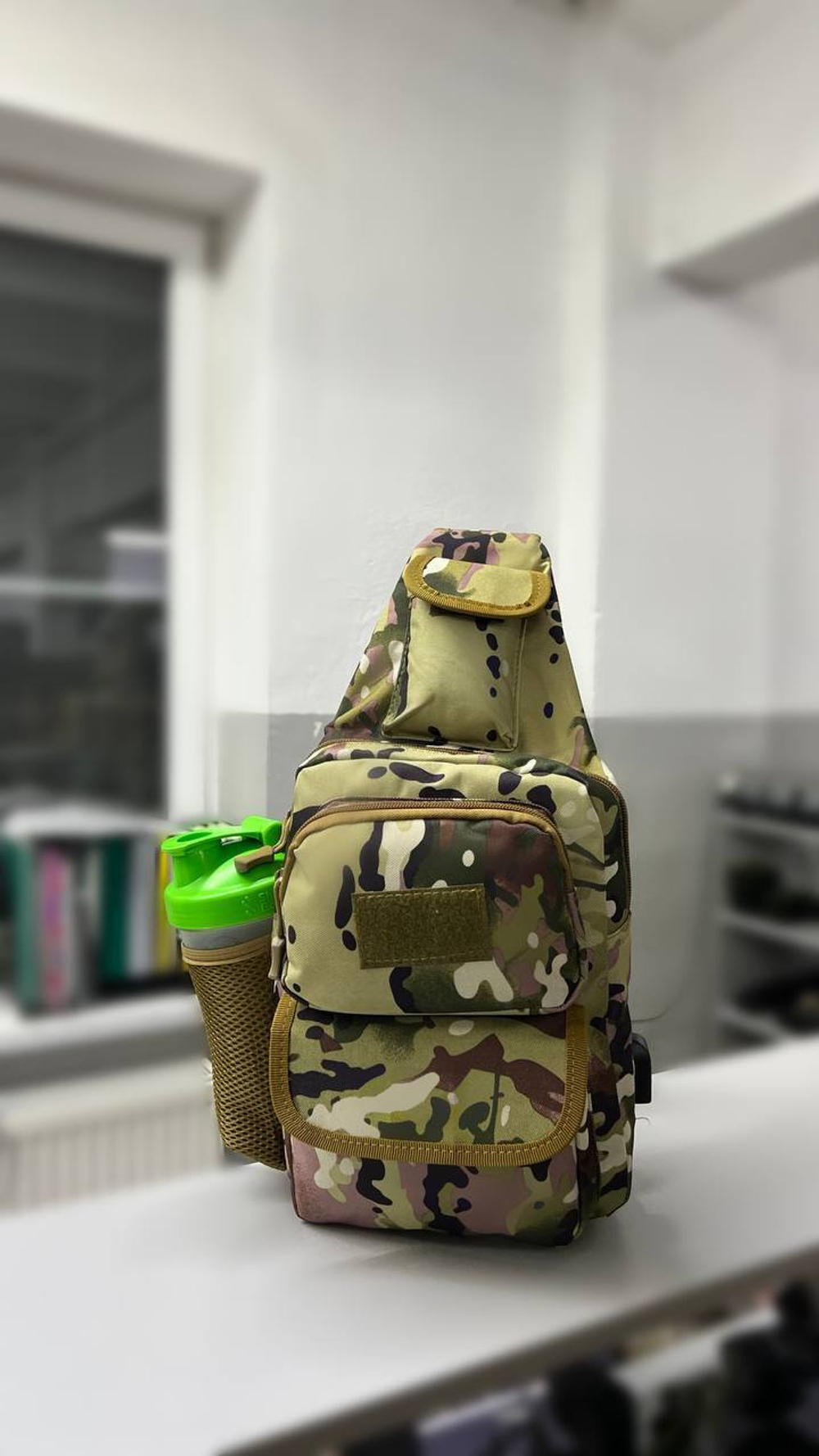 Тактическая сумка рюкзак с USB мультикам