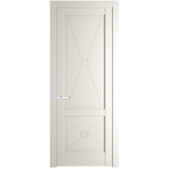 Фото межкомнатной двери эмаль Profil Doors 1.2.1PM перламутр белый глухая
