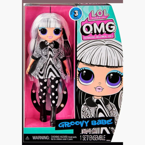 Кукла LOL Suprise OMG Groovy Babe - ЛОЛ ОМГ Груви Бейб (перевыпуск) 588573