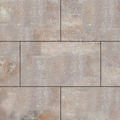 Тротуарная плитка Парк Плейс, 80 мм, ColorMix Берилл, гладкая